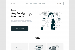 Сайт в портфолио