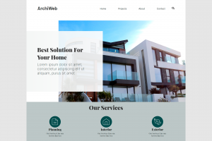 Сайт для портфолио