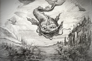 Иллюстрации и рисунки для книг, футболок и других поверхностях