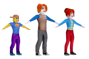 Моделирование персонажей