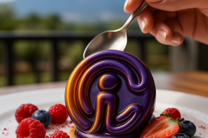 Сделать видео логотипа в виде пирожного