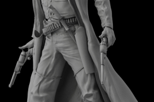 статуэтка "ковбой" для печати