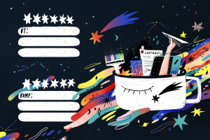 Наклейка для конверта