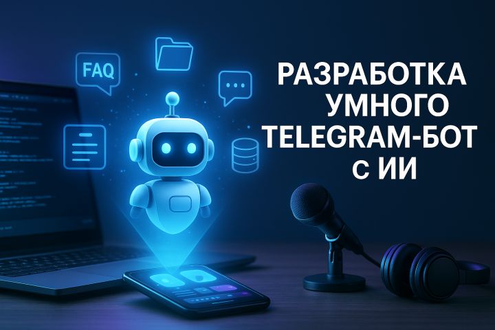 Разработка умного Telegram-бота с ИИ - 5549824