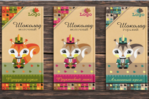 Разработка упаковки для шоколада