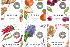 Иллюстрации для этикеток.