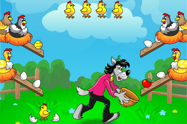 Отрисовка фонов, интерфейса и персонажей под анимацию для мобильной игры.