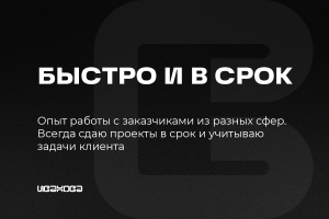 Быстро и в срок