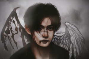 Taehyung from BTS art/ drawing