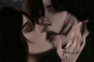 Art Yan and Lain from Romance Club story « 𝘏𝘦𝘢𝘷𝘦𝘯'𝘴 𝘚𝘦𝘤𝘳𝘦𝘵: 𝘙𝘦𝘲𝘶𝘪𝘦𝘮 »