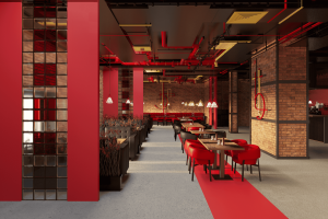 ДИПЛОМНЫЙ ПРОЕКТ Разработка дизайн-проекта интерьера зала ресторана "Кармин"