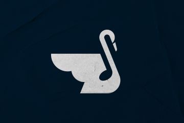 Логотип Лебедь Нота