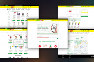 Интертен магазин для сети аптек