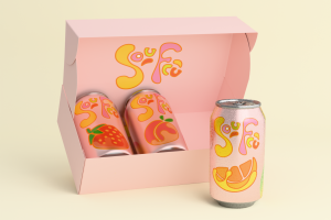 Рекламное изображение газировки