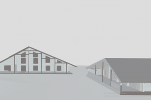 3D Визуализация коттеджного комплекса