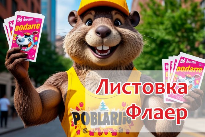 Листовка и Флаер - Эконом - 5553484