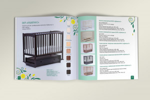 Дизайн и верстка второй брошюры для компании “Лель”