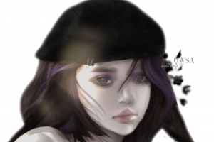 Арт заказ по плечи: из чиби → в реалистичный стиль