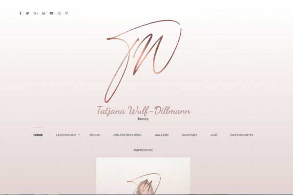 создание сайта бьюти-мастера под ключ на Wordpress