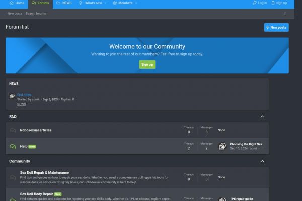 Robosexual Forum - форум на xenforo