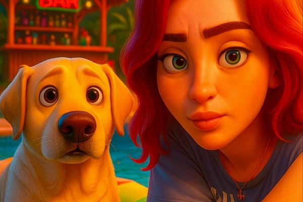 Нейрофотосессия, обработка фото, 3D мультфильм. Подарок на день рождения девушки.