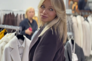 Имиджевый горизонтальный ролик для рекламы пальто