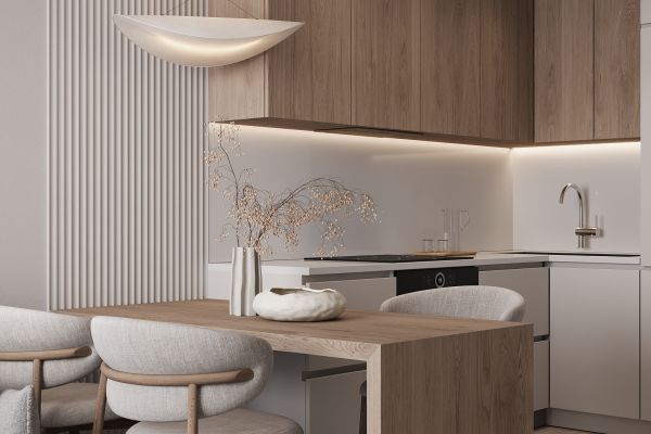 Дизайн и Визуализация квартиры 56 кв.м.