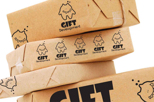 Фирменный стиль для интернет-магазина необычных подарков