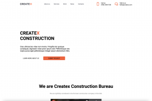 Лендинг для компании