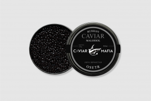 Разработка этикетки для бренда CAVIAR MAFIA
