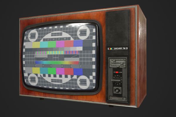 Игровая модель советского телевизора Электрон 716