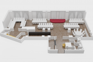 Визуализация планировок ресторана