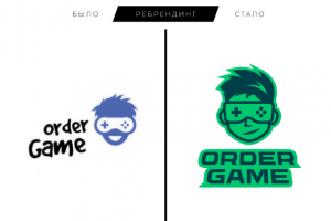 Ребрендинг логотипа сервису продаж и покупок видеоигр