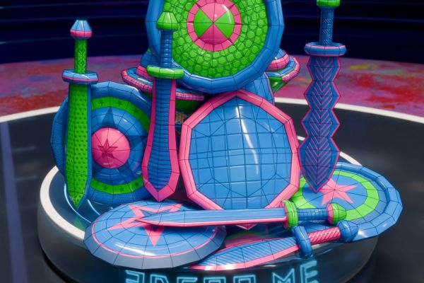 3D набор для персонажа игрового проекта под ios android