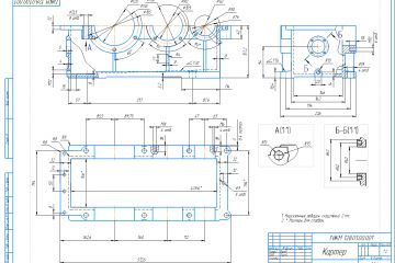 Выполнение чертежей по ГОСТ и ЕСКД в Компас-3D