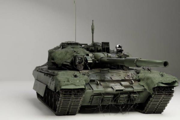 Моделирование танка Т90