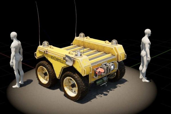 Разработка модели "Хорс" по чертежам