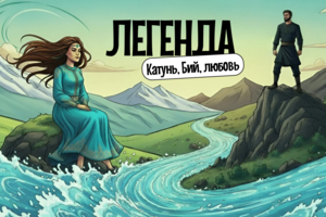 Комикс по легенде Алтая