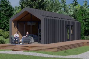 Дом для глэмпинга.