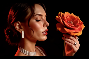 Создание видео для ювелирных украшений с помощью нейросетей.