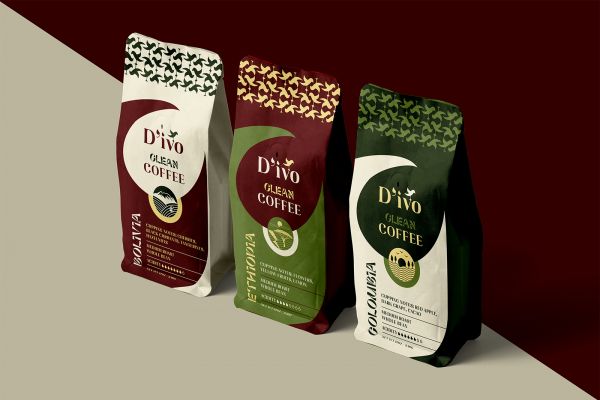 Дизайн упаковки для бренда кофе