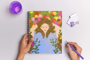 Арт разработка обложки для блокнота