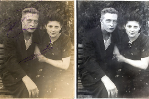 Ретушь и обработка фотографии. Восстановление фотографии.