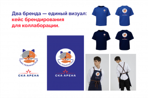 Брендирование фудтрака и POS-материалов под два бренда