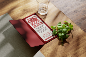 Хлеб да Соль, дизайн логотипа и верстка меню