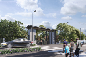 Дизайн визуализация проекта парка