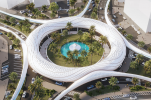 Дизайн визуализация проекта парка