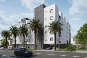 Дизайн визуализация проекта многоквартирного дома