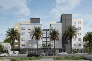 Дизайн визуализация проекта многоквартирного дома