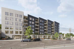 Дизайн визуализация проекта многоквартирного дома